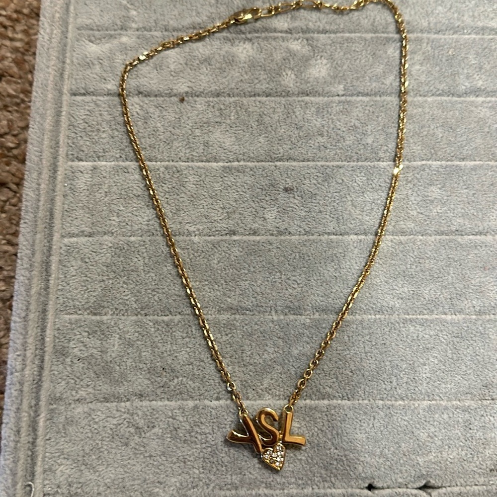 Saint Laurent necklace